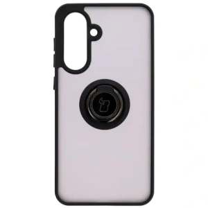 Hurtownia GSM - Bizon Case Hybrid Ring Samsung Galaxy A36 5G fumuriu cu un cadru negru - BIZ9055 - {ean13} - Hurt