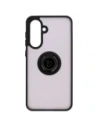 Hurtownia GSM - Etui z uchwytem na palec Bizon Case Hybrid Ring do Samsung Galaxy A36 5G przydymione z czarną ramką - BIZ9055 - {ean13} - Hurt