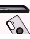 Wholesale Bizon Case Hybrid Ring Samsung Galaxy A36 5G smoky with a black frame - BIZ9055 - {ean13} - Hurt