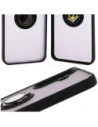 Hurtownia GSM - Etui z uchwytem na palec Bizon Case Hybrid Ring do Samsung Galaxy A36 5G przydymione z czarną ramką - BIZ9055 - {ean13} - Hurt