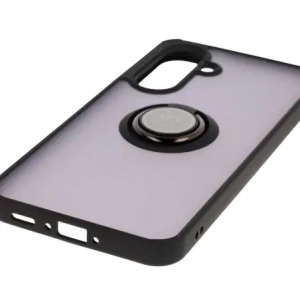 Hurtownia GSM - Bizon Case Hybrid Ring Samsung Galaxy A36 5G fumuriu cu un cadru negru - BIZ9055 - {ean13} - Hurt