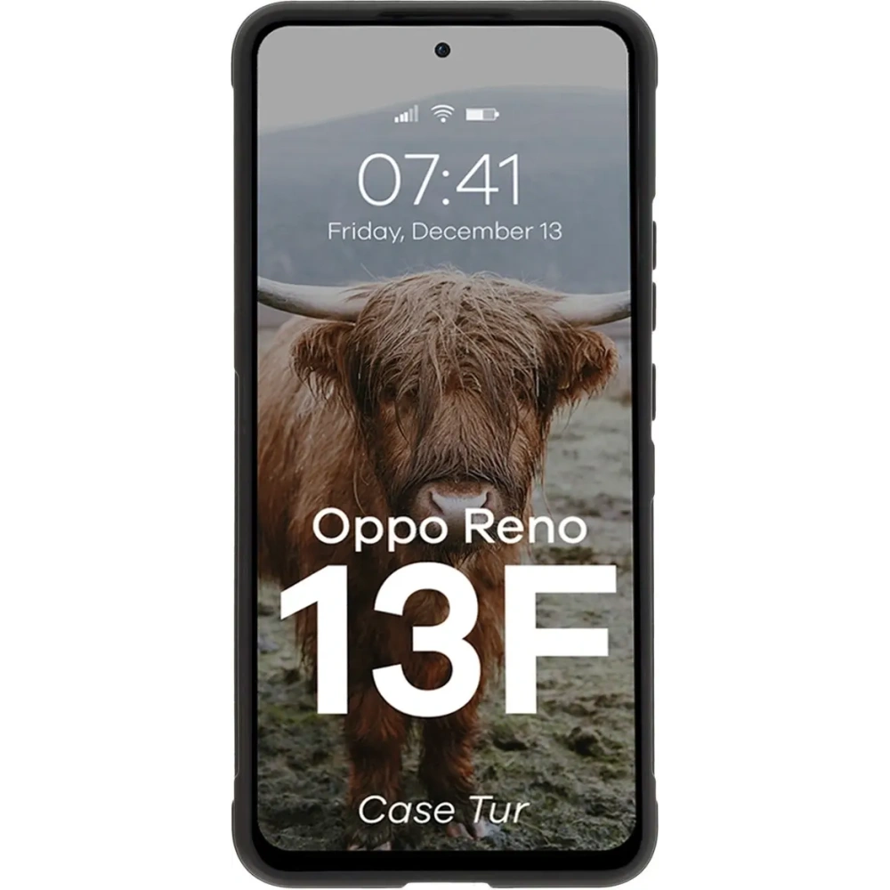 Hurtownia GSM - Pancerne etui Bizon Case Tur do Oppo Reno13 F czarne - BIZ9056 - {ean13} - Hurt