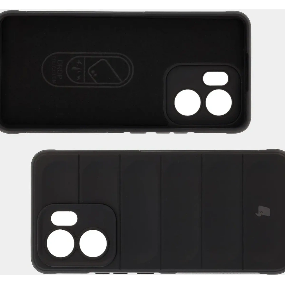 Hurtownia GSM - Pancerne etui Bizon Case Tur do Oppo Reno13 F czarne - BIZ9056 - {ean13} - Hurt
