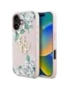Találj Grained Rózsák Nagy 4G logó Apple iPhone 16 rózsaszín