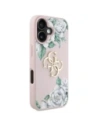 Wholesale Guess Grained Roses Big 4G logo Apple iPhone 16 pink - GUE4539 - {ean13} - Hurt