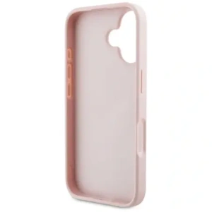 Wholesale Guess Grained Roses Big 4G logo Apple iPhone 16 pink - GUE4539 - {ean13} - Hurt