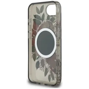Wholesale Guess IML Flowers MagSafe Apple iPhone 16e black - GUE4540 - {ean13} - Hurt
