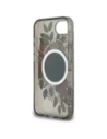 Hurtownia GSM - Guess IML Flori MagSafe Apple iPhone 16e negru - GUE4540 - {ean13} - Hurt