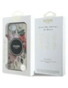 Wholesale Guess IML Flowers MagSafe Apple iPhone 16e black - GUE4540 - {ean13} - Hurt