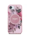 Wholesale Guess IML Flowers MagSafe Apple iPhone 16e pink - GUE4541 - {ean13} - Hurt