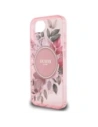 Wholesale Guess IML Flowers MagSafe Apple iPhone 16e pink - GUE4541 - {ean13} - Hurt