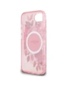 Wholesale Guess IML Flowers MagSafe Apple iPhone 16e pink - GUE4541 - {ean13} - Hurt