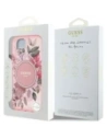 Wholesale Guess IML Flowers MagSafe Apple iPhone 16e pink - GUE4541 - {ean13} - Hurt