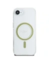 Hurtownia GSM - Guess IML Glitter Circle MagSafe Apple iPhone 16e klar - GUE4542 - {ean13} - Hurt