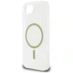 Hurtownia GSM - Guess IML Glitter Circle MagSafe Apple iPhone 16e átlátszó - GUE4542 - {ean13} - Hurt