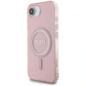 Hurtownia GSM - Guess IML Glitter Circle MagSafe Apple iPhone 16e roz roz - GUE4543 - {ean13} - Hurt