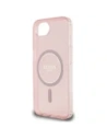 Wholesale Guess IML Glitter Circle MagSafe Apple iPhone 16e pink - GUE4543 - {ean13} - Hurt