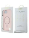 Wholesale Guess IML Glitter Circle MagSafe Apple iPhone 16e pink - GUE4543 - {ean13} - Hurt
