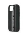 Hurtownia GSM - Karl Lagerfeld Saffiano Athleisure Proužky Cord Apple iPhone 15 černá-růžová - KLD22026 - {ean13} - Hurt