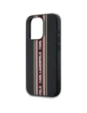 Hurtownia GSM - Karl Lagerfeld Saffiano Athleisure Csíkos Kábel Apple iPhone 15 Pro Max fekete-piros - KLD22029 - {ean13} - Hurt