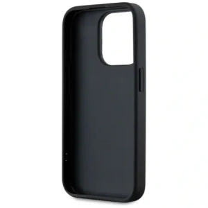 Wholesale Karl Lagerfeld Saffiano Athleisure Stripes Cord Apple iPhone 15 Pro Max black-red - KLD22029 - {ean13} - Hurt