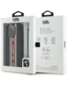Hurtownia GSM - Etui Karl Lagerfeld Saffiano Athleisure Stripes Cord do Apple iPhone 15 Pro Max czarno-czerwony - KLD22029 - {ean13} - Hurt