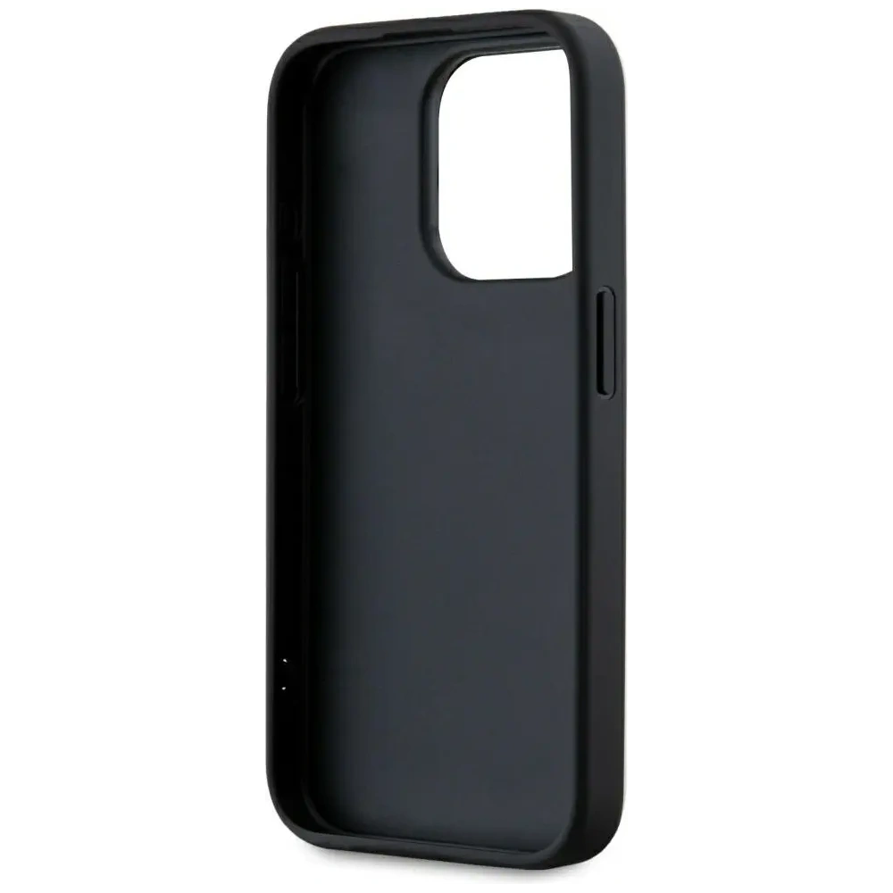 Hurtownia GSM - Karl Lagerfeld Saffiano Athleisure Csíkos Kábel Apple iPhone 15 Pro Max fekete-rózsaszín - KLD22030 - {ean13} - Hurt