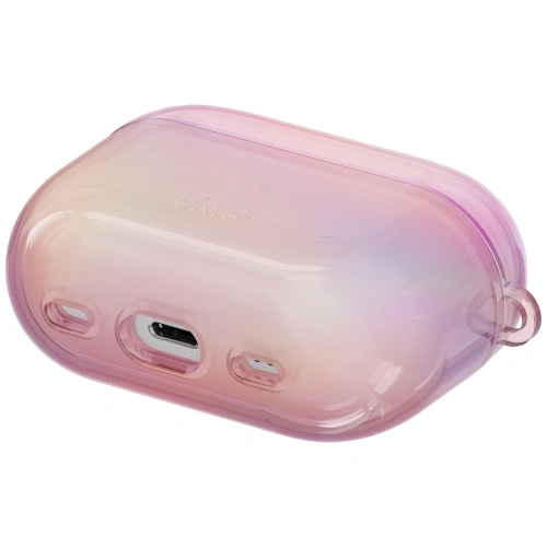 Etui UNIQ Iridescia do Apple AirPods Pro 2 Hang Case pink prism