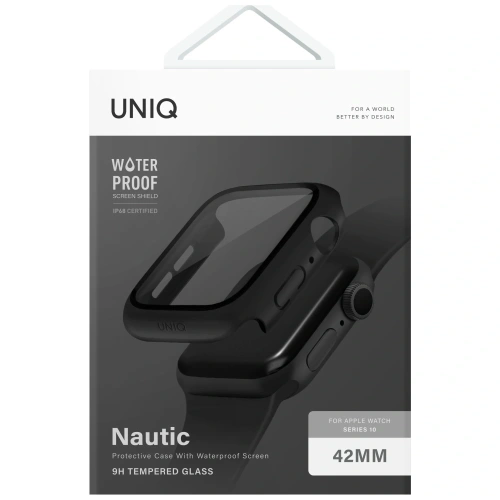 Etui UNIQ Nautic do Apple Watch 42mm czarny