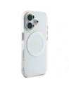 Wholesale Guess IML Metal Colored Circle Classic Logo MagSafe Apple iPhone 16 white - GUE4544 - {ean13} - Hurt