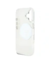 Wholesale Guess IML Metal Colored Circle Classic Logo MagSafe Apple iPhone 16 white - GUE4544 - {ean13} - Hurt