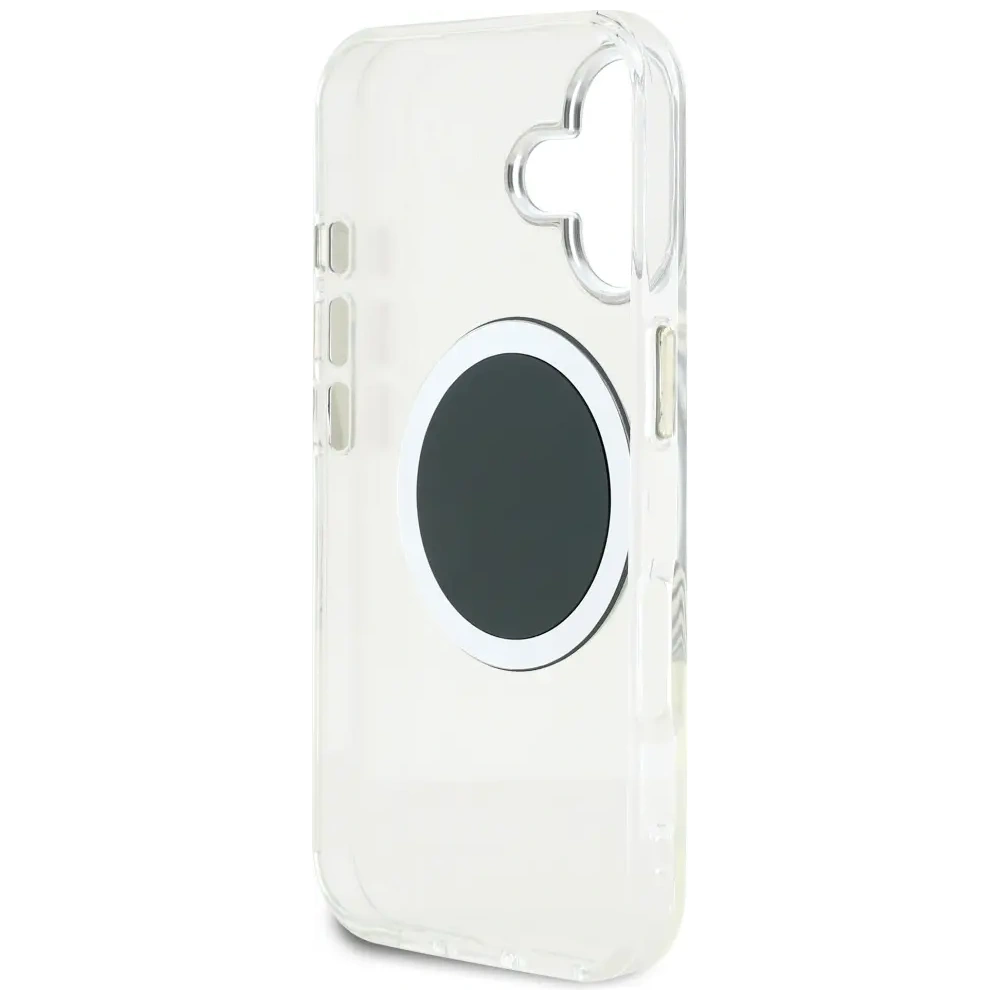 Hurtownia GSM - Hádejte IML kovový barevný kruh klasické logo MagSafe Apple iPhone 16 černý - GUE4545 - {ean13} - Hurt