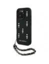 Hurtownia GSM - Etui Karl Lagerfeld Saffiano Crystals w/Chain do Apple iPhone 16 Pro czarny - KLD22032 - {ean13} - Hurt