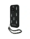 Hurtownia GSM - Karl Lagerfeld Saffiano Crystals cu Lanț Apple iPhone 16 Pro Max negru - KLD22033 - {ean13} - Hurt