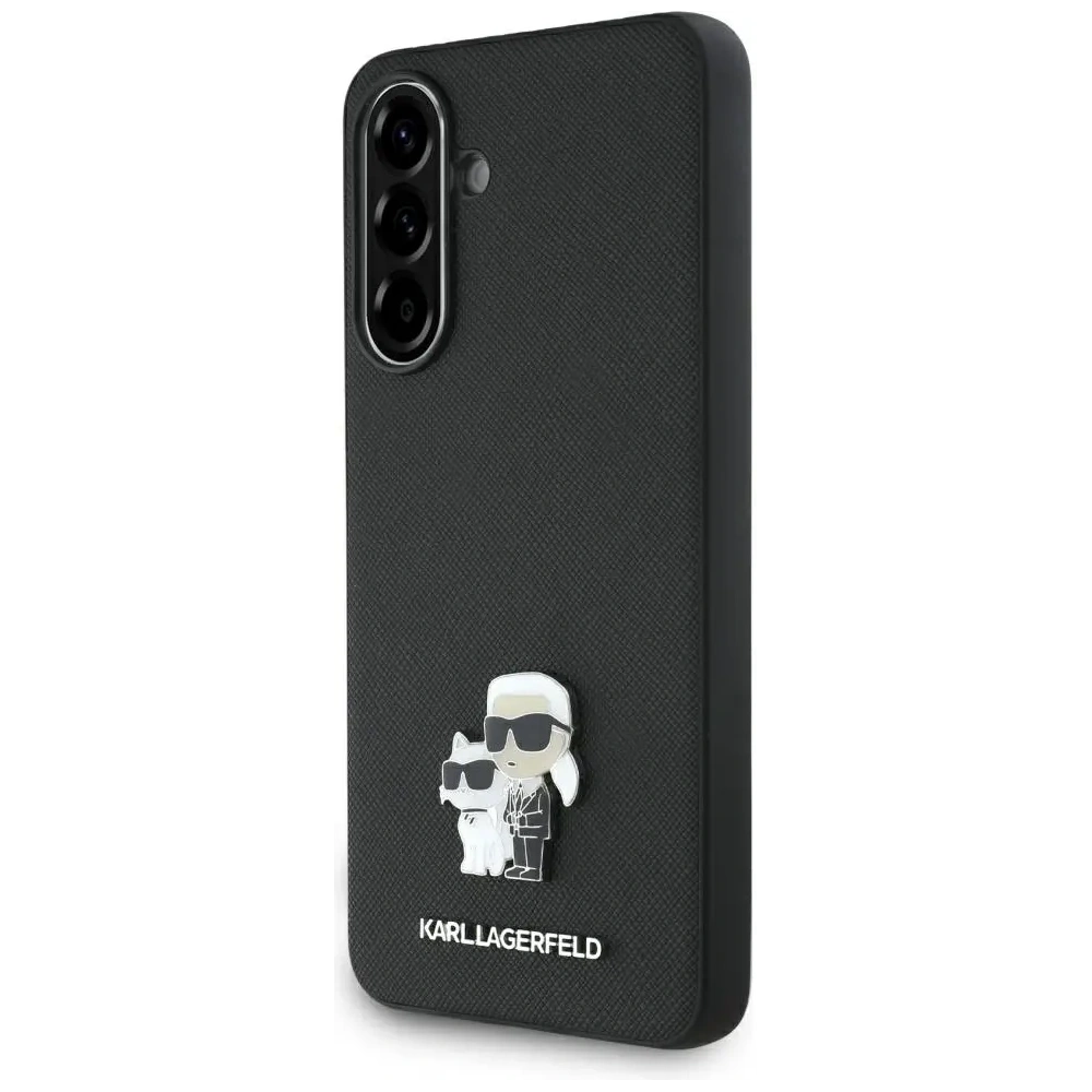 Hurtownia GSM - Etui Karl Lagerfeld Saffiano w/ K&C Metal Logo do Samsung Galaxy A56 czarny - KLD22035 - {ean13} - Hurt