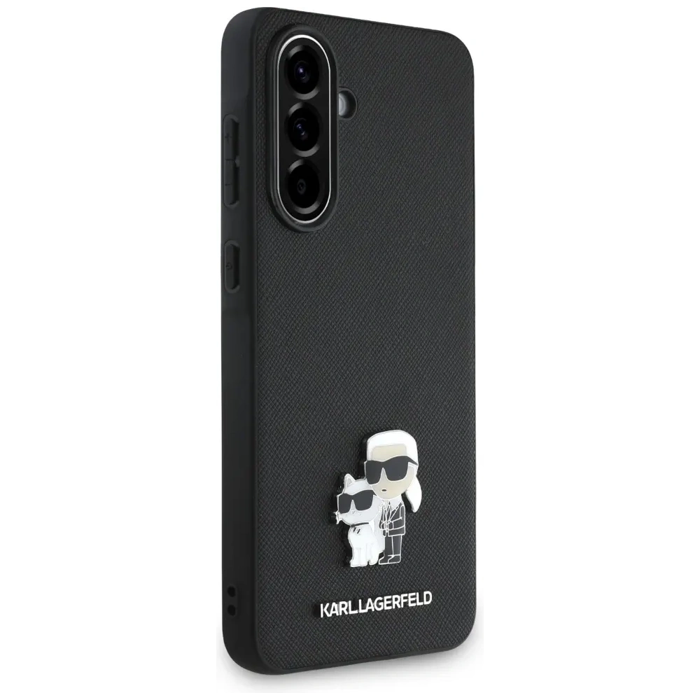 Hurtownia GSM - Etui Karl Lagerfeld Saffiano w/ K&C Metal Logo do Samsung Galaxy A56 czarny - KLD22035 - {ean13} - Hurt