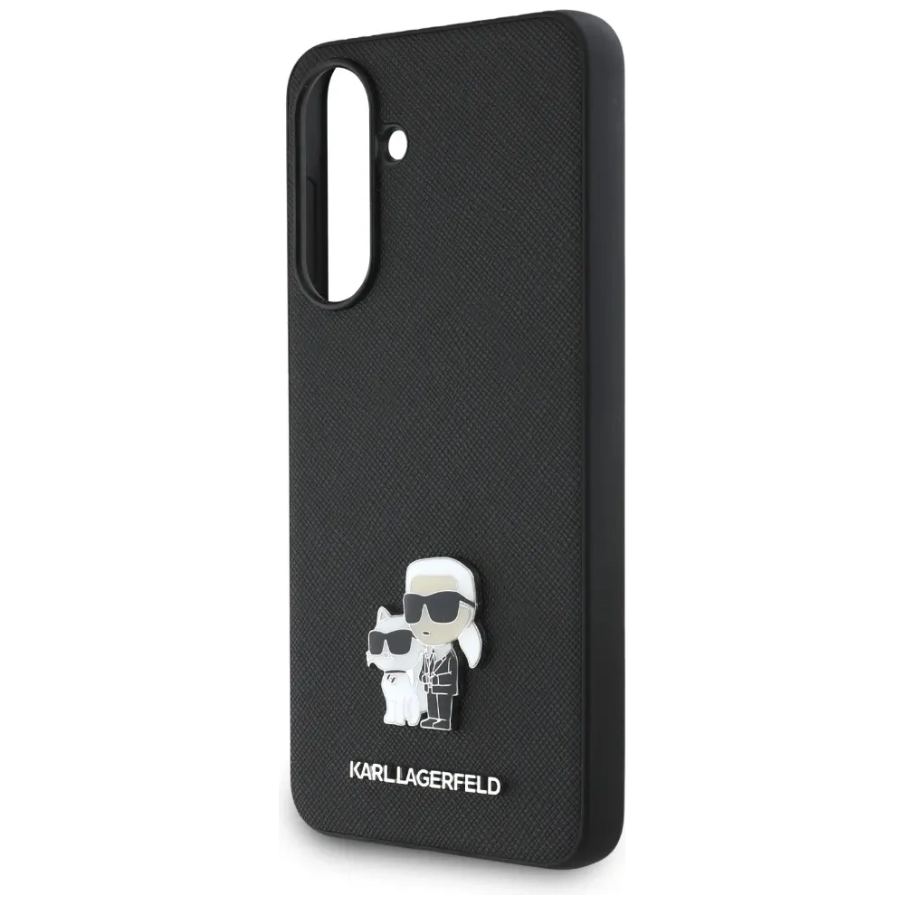 Hurtownia GSM - Etui Karl Lagerfeld Saffiano w/ K&C Metal Logo do Samsung Galaxy A56 czarny - KLD22035 - {ean13} - Hurt