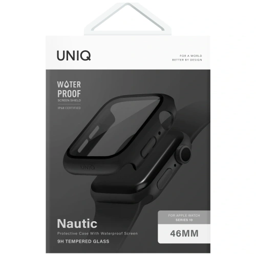 Etui UNIQ Nautic do Apple Watch 46mm czarny