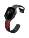 UNIQ Stride De Rubber Strap Apple Watch 6/7/8/9/10/SE/Ultra 1/2 44/45/46/49mm charcoal