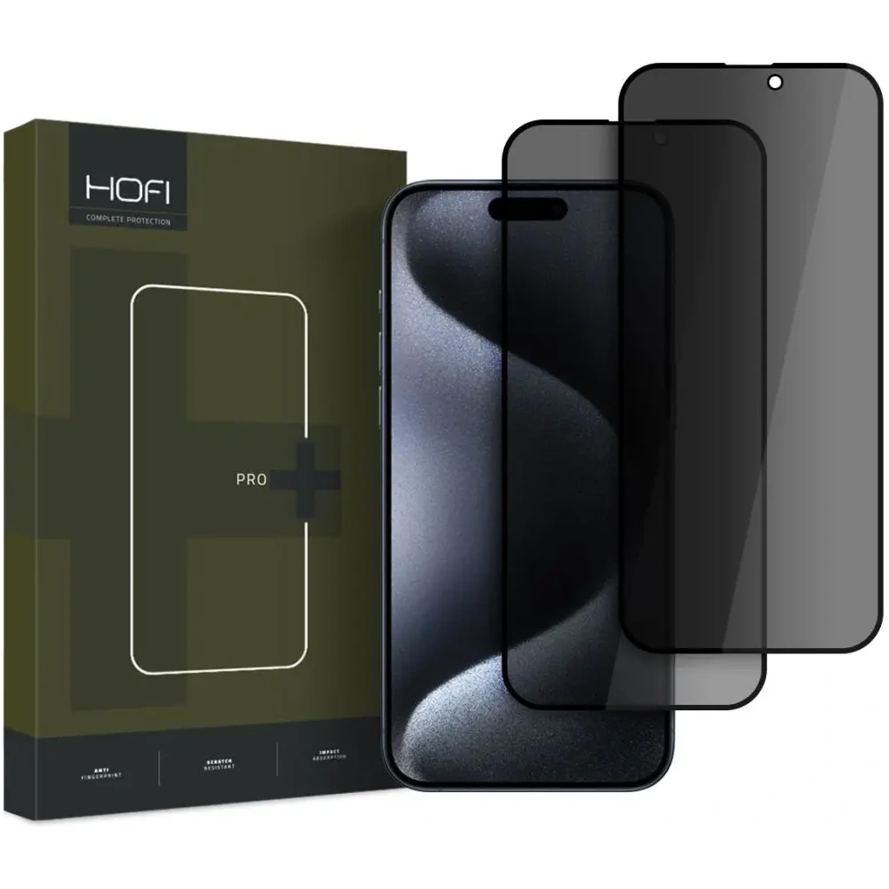 Hurtownia GSM - [CR] Szkło prywatyzujące Hofi Anti Spy Glass Pro+ Apple iPhone 16 Pro Privacy - OT-885 - {ean13} - Hurt