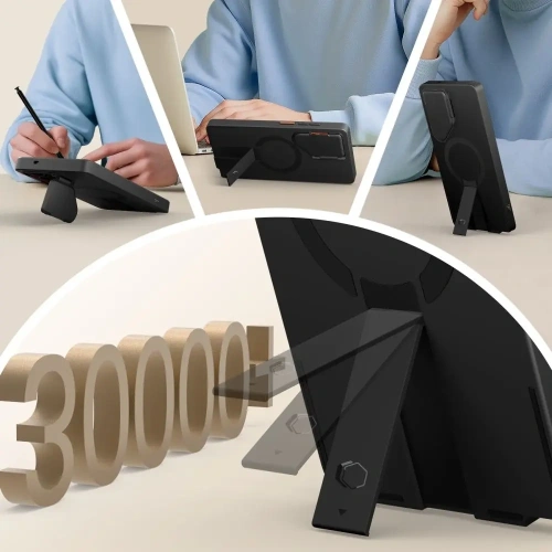 Etui Tech-Protect Kevlar Aura MagSafe Samsung Galaxy S25 Ultra Black/orange