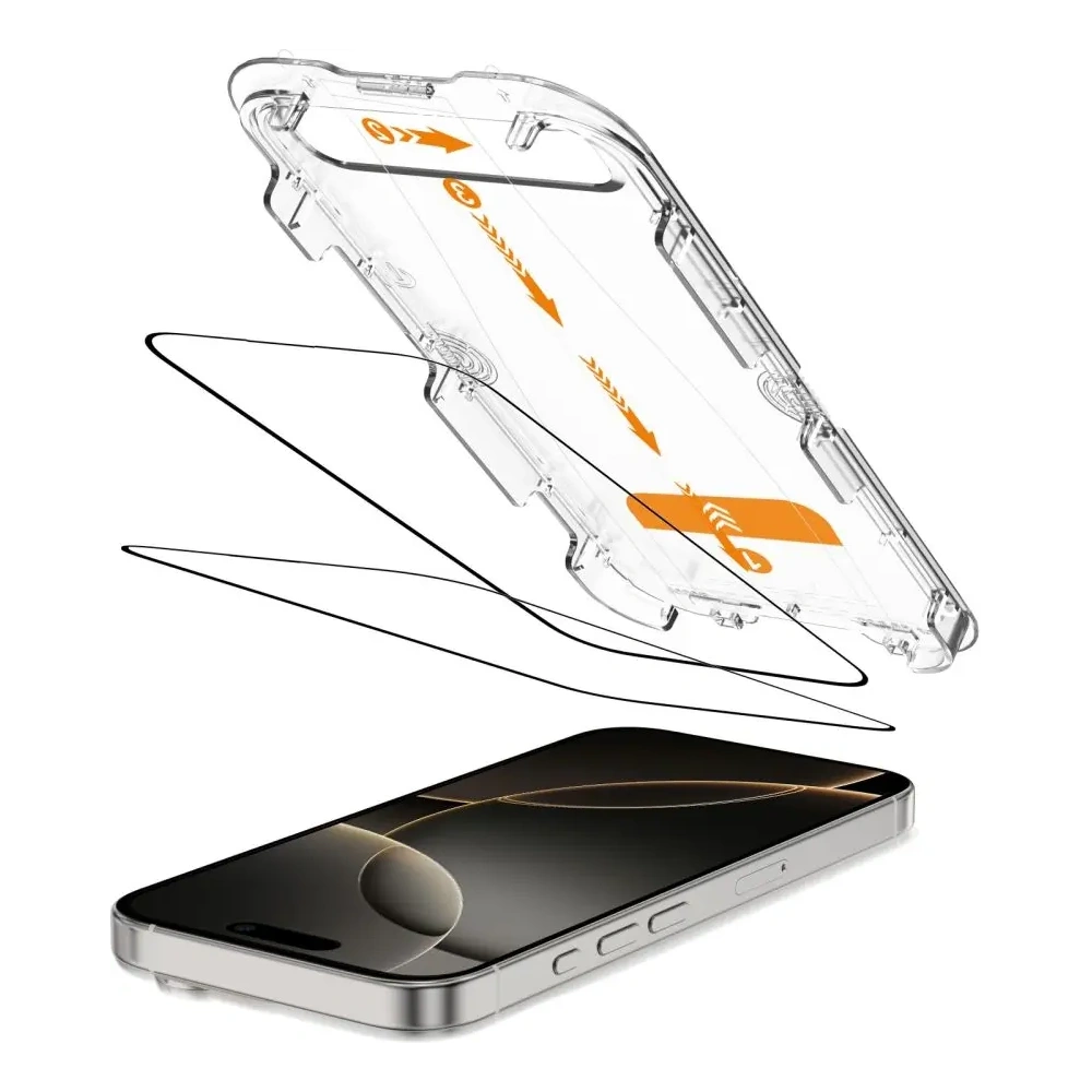 Hurtownia GSM - Tech-Protect Quick Set+ Apple iPhone 16 Pro Černá [2 BALENÍ] - THP4131 - {ean13} - Hurt