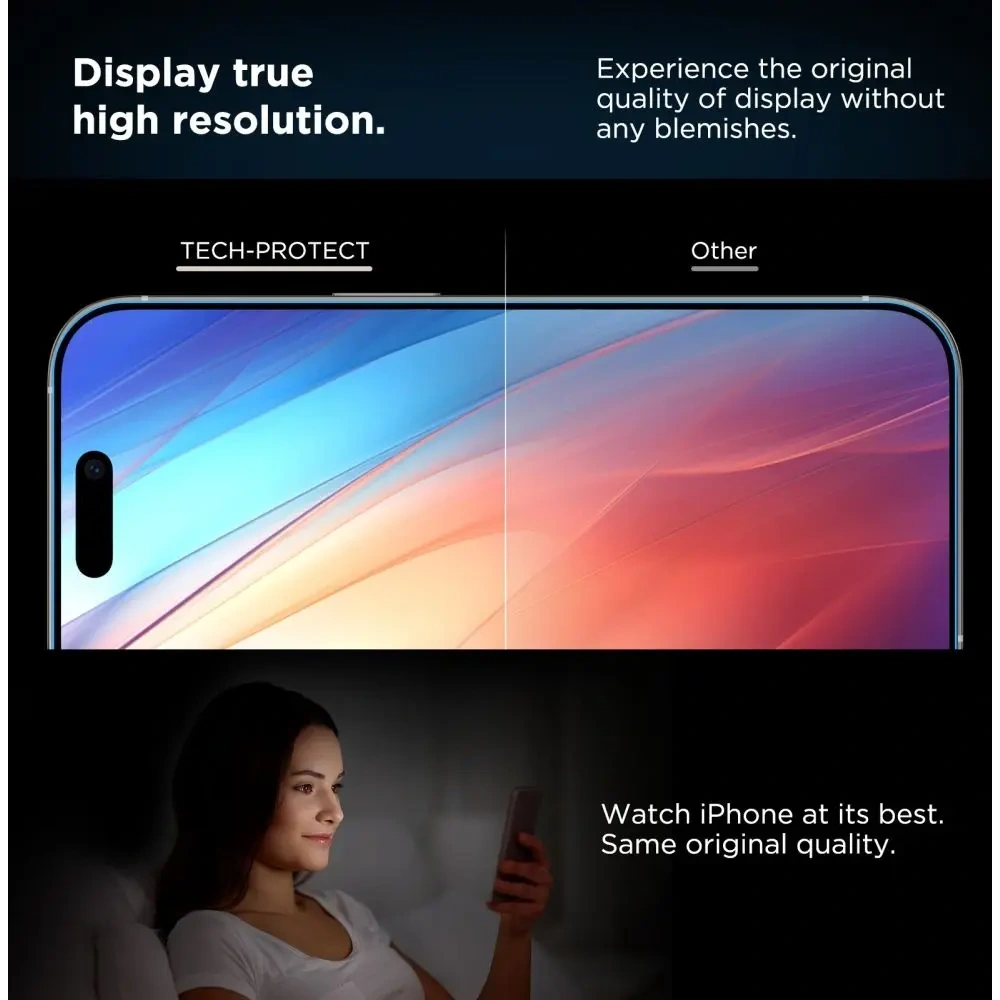 Wholesale Tech-Protect Quick Set+ Apple iPhone 16 Pro Black [2 PACK] - THP4131 - {ean13} - Hurt