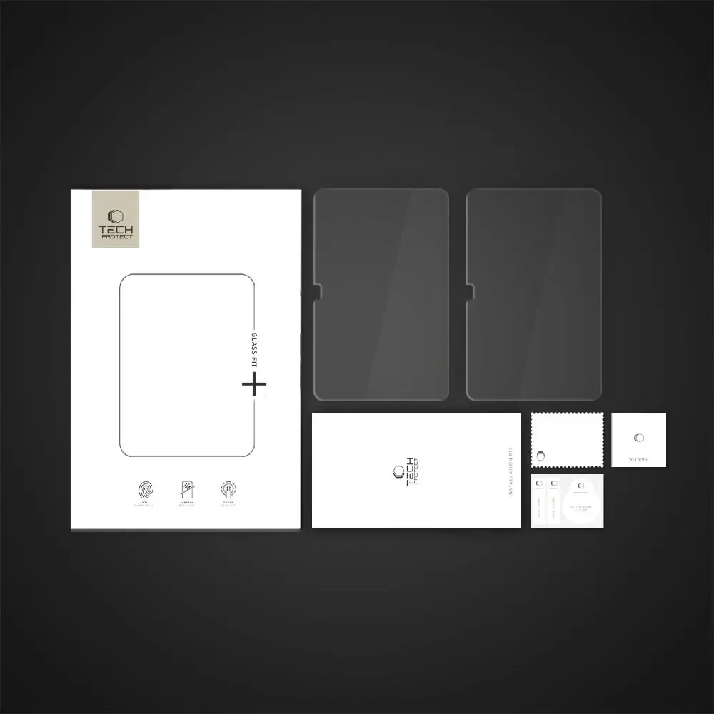 Wholesale Tech-Protect Glass Fit+ Samsung Galaxy Tab S10 FE+ Plus 13.1 X620 / X626b Clear [2 PACK] - THP4136 - {ean13} - Hurt
