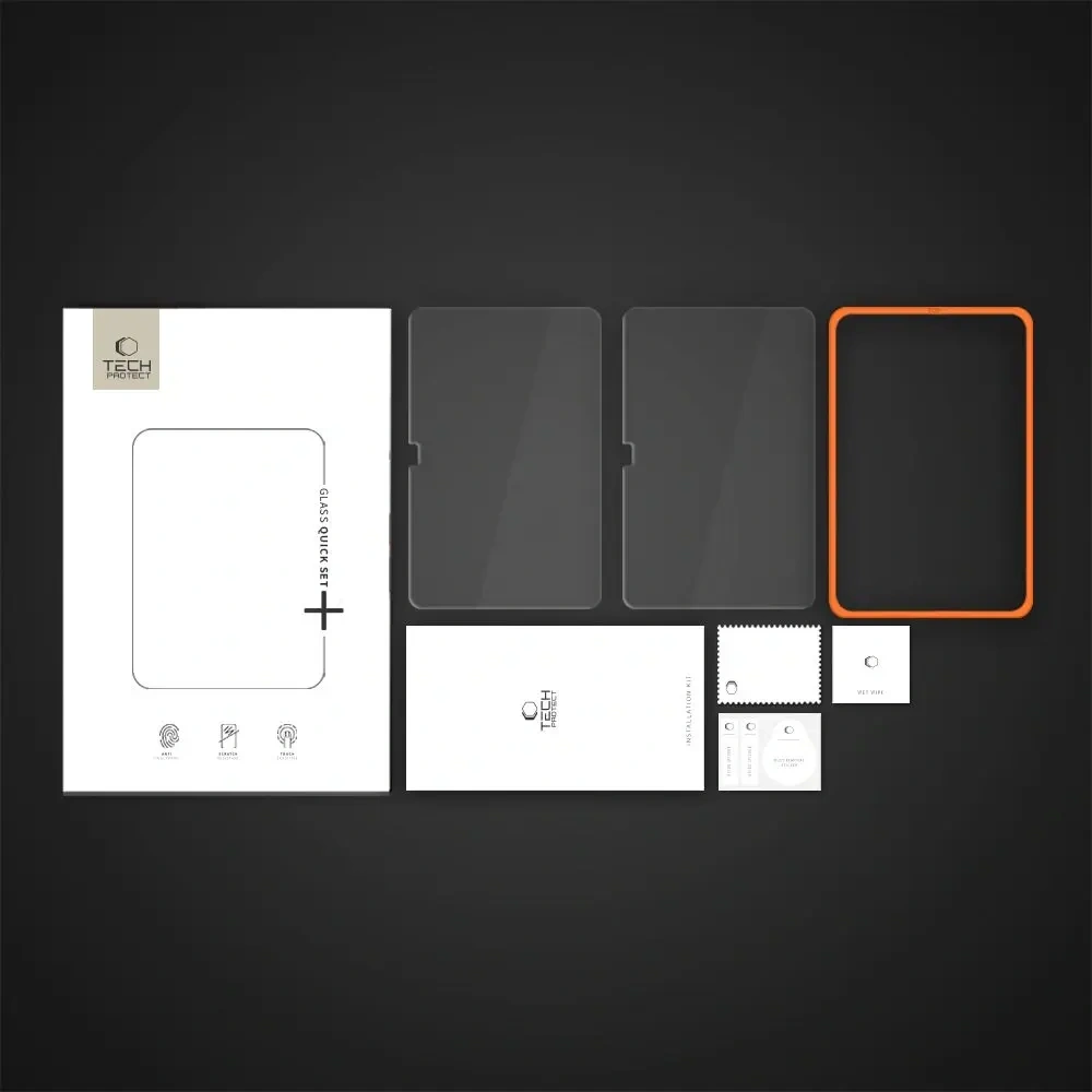 Wholesale Tech-Protect Easy Set+ Apple iPad 10.9" 2022 / 11" 2025 Clear [2 PACK] - THP4138 - {ean13} - Hurt