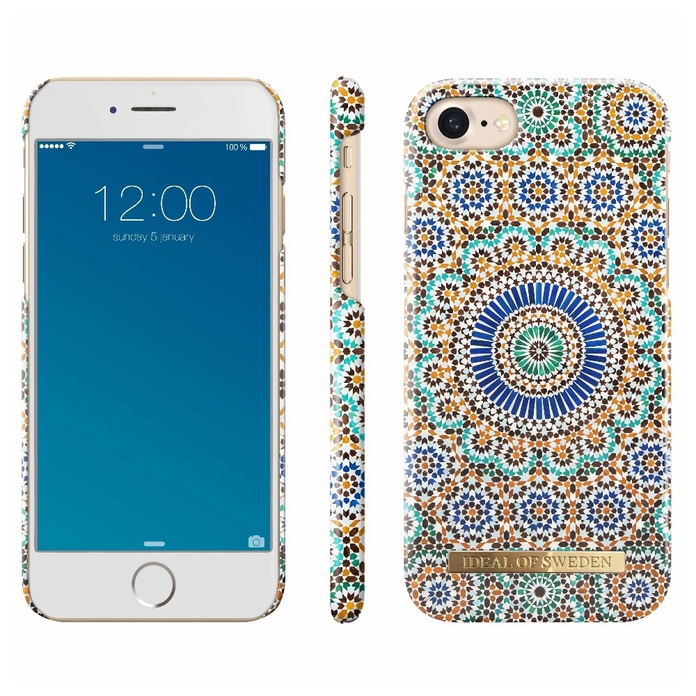 Hurtownia GSM - Etui iDeal Of Sweden Apple iPhone SE 2022/SE 2020/8/7/6 (zellige marocan) - IDS001MRCZLG - {ean13} - Hurt