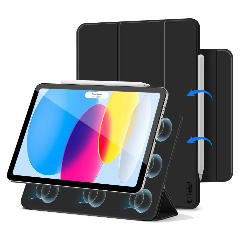 Hurtownia GSM - Tech-Protect Smartcase Magnetisch für Apple iPad 10,9" 2022 / 11" 2025 Schwarz - THP4145 - {ean13} - Hurt
