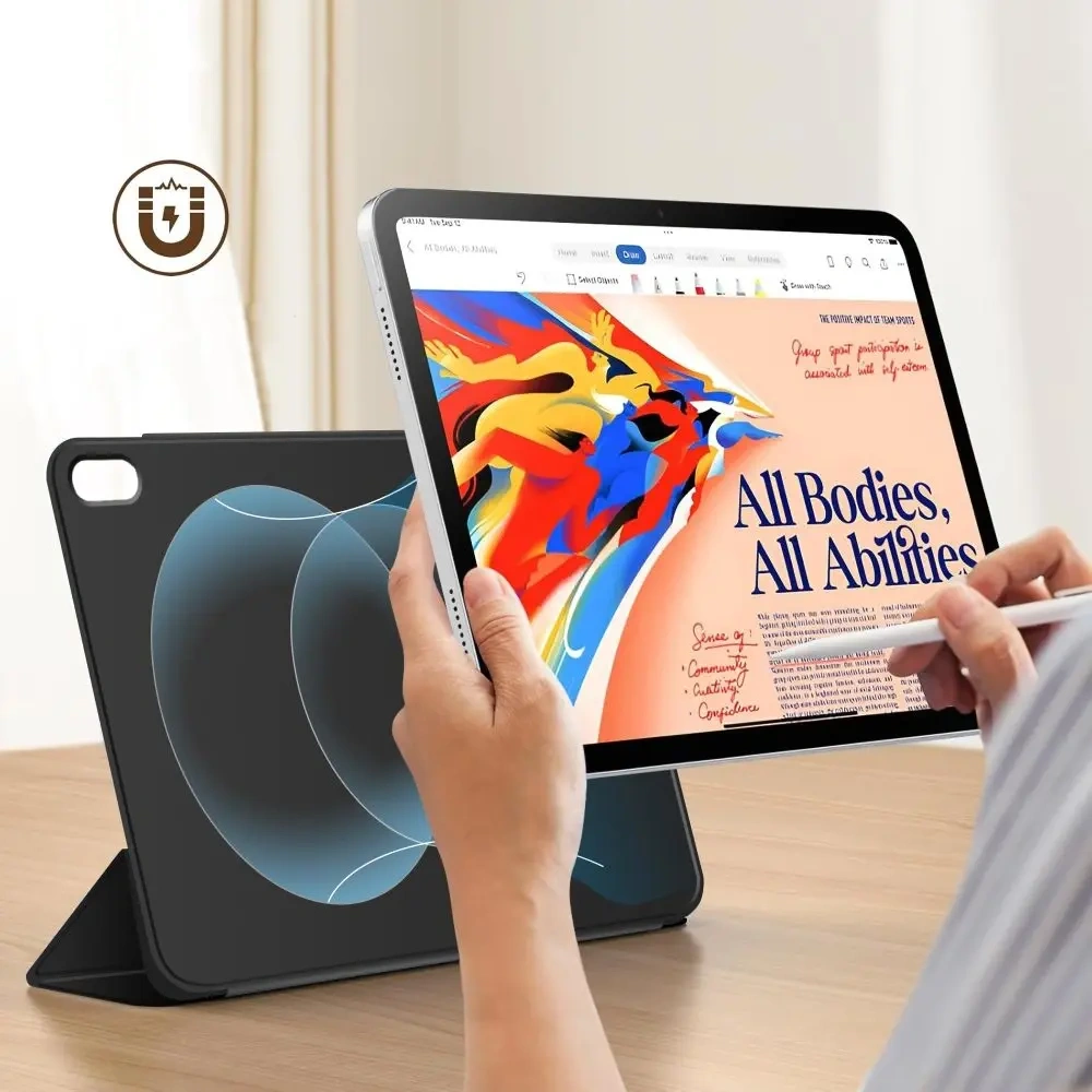 Hurtownia GSM - Tech-Protect Smartcase Magnetisch für Apple iPad 10,9" 2022 / 11" 2025 Schwarz - THP4145 - {ean13} - Hurt