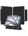 Tech-Protect Smartcase mágneses Apple iPad Air 13" 2024 / 13" 2025 átlátszó [2 CSOMAG] fekete