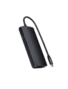 Hurtownia GSM - Satechi USB-C Multiport Adaptér 8K USB-C / USB-A 3.2 Gen 1 5Gbps, 3xUSB-A 3.2 Gen 2 10Gbps, USB-C, HDMI, SD UHS-II, Ethernet (půlnoční) - STH186 - {ean13} - Hurt